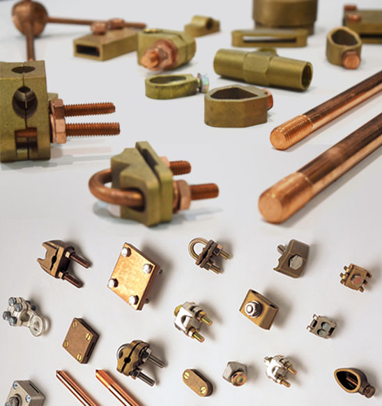 Copper Earthing, Copper Lugs, Copper Cable Ends