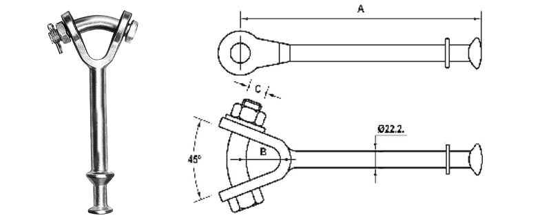 Hot Line Y-Ball Clevis Manufacturer