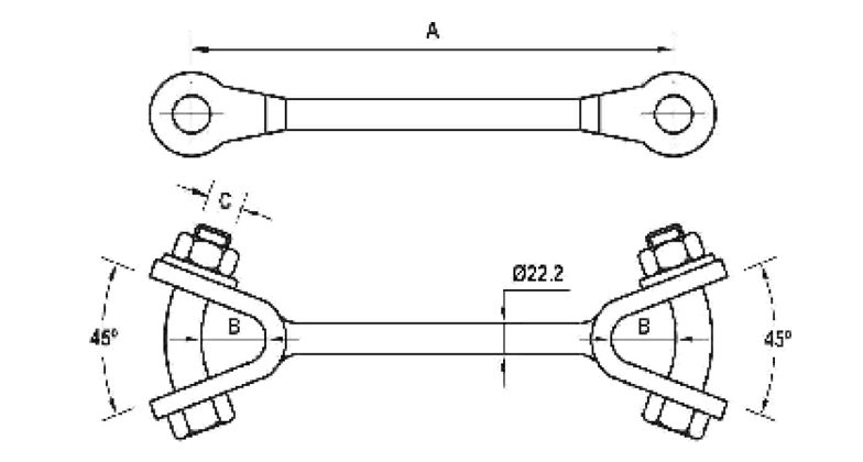 Hot Line Y- Clevis Clevis Exporter & Manufacturer - Multimet Overseas