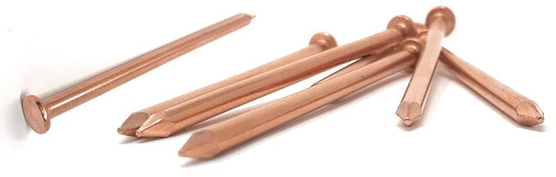 Round Copper Plated Nails Supplier